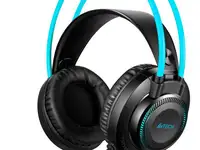 Наушники a4tech fstyler fh200i синий серый