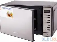 Микроволновая печь horizont 20mw700-1479bhb 1050 вт чёрный серебристый