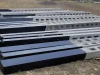 Снегозащитные ограждения из бетона. Стойка С74, Стойка С58, Доска Д30, фотография 2