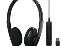 Гарнитура sennheiser adapt 160 usb ii черный 1000915