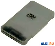 Внешний контейнер для hdd 2.5" sata agestar 31ubcp3 usb3.1 пластик белый