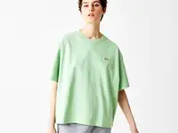 Женская футболка lacoste l!ve из хлопкового джерси