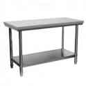 Стол производственный промышленный с полкой 1800 мм.