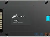 Micron ssd 7450 pro, 7680gb, u.3(2.5" 15mm), nvme, pcie 4.0 x4,
