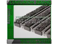 Придверная решетка CENTURION GRAND ТЕКСТИЛЬСТРАЙП