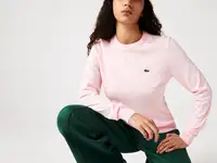 Женский свитер lacoste crew neck