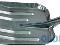 Лопата снеговая сибртех 61531  380х370мм без черенка стальная эмалированная