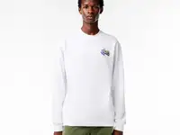 Мужская футболка lacoste с длинными рукавами