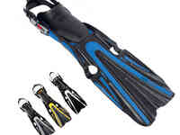 Ласты регулируемые mares volo power цвет синий