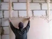 Выравнивание стен штукатурка шпатлёвка, фотография 5