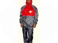 Костюм снаряжение непромокаемый голубой/серый