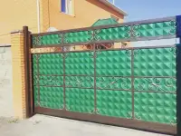 Изготовление распашных и откатных ворот, фотография 8