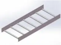 Линия для производства поперечины для лестничных лотков 3015, фотография 2