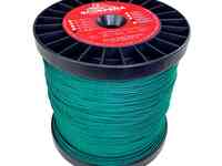 Линь высокопрочный uhmw-pe 2.0 мм зелёный, бобина 250 м