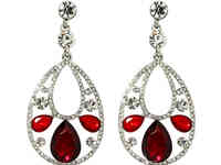 Серьги crystal shik