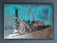 Картина для интерьера в стиле лофт, фотография 2