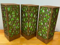 Зелёный Интерьерный светильник - ночник, фотография 10