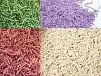 Комкующий наполнитель для кошек Тофу С Ароматами Зеленное яблоко, Вишня, Ваниль, Клубника, Нейтральный, фотография 10