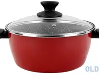 Кастрюля vitrinor cerise pierre 24 24 см 4.4 л сталь