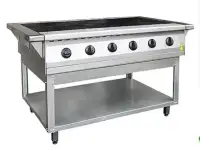 Плита электрическая ПищТех ПЭП-0,72-01. Установка напольная Оснащение подставка стенд Количество конфорок6 Размер конф