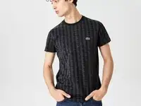 Мужская футболка lacoste oversize fit из хлопка