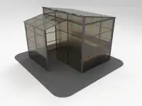 Павильоны для курения Высота: от 2300 до 2650 мм