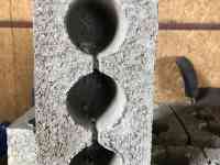 Пескоблок, стандартный угловой, перегородочный, декоративный, кирпич, фотография 2