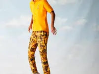 Мужское поло lacoste x polaroid classic fit