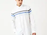 Мужская рубашка lacoste slim fit