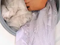 Стирка штор и тюлей