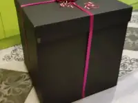 Корзина, коробка для клубники, тойбастар, лента, сюрприз коробка, фотография 8