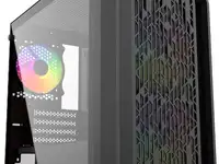 Корпус microatx powercase alisio micro x3b без бп чёрный