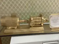 Насосный агрегат .Сувенир от пенопласта. Авторское произведение, фотография 2