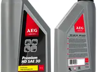 Aeg масло 4-х тактное sae 30, ap sj/cf, 1л.