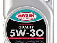 6567 meguin нс-синт. мот.масло megol motorenoel quality 5w-30 cf/sl a3/b4 (5л)