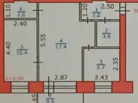 Продам 2-к квартиру  на 7 - домоуправлении