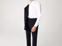 Мужская рубашка lacoste classic fit из хлопкового поплина премиум-класса