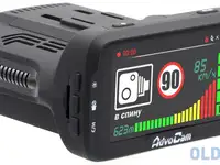 Видеорегистратор с радар-детектором advocam fd combo gps черный