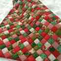Одеяло ручной работы в стиле пэчворк, фотография 3