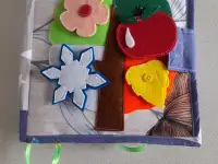 Развивающие книжки из фетра, фотография 6