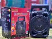 Портативная Bluetooth колонка с цветомузыкой подставка для телефон