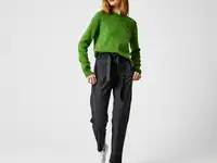 Женские брюки lacoste с поясом