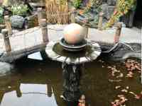 искусственный водопад, ландшафтный дизайн, скулптура, фонтан., фотография 5