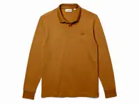 Мужское поло lacoste с длинными рукавами