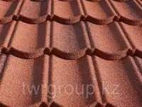 Композитная черепица VEKTILE профиль Shake цвет Chestnut Код: 0001, фотография 3