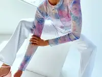 Прозрачный топ из сетки