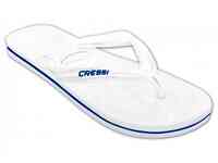 Шлепанцы beach белый 35  cressi