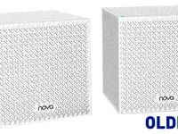 Tenda mw12(2-pack) трехдиапазонная гигабитная wi-fi mesh система ас2100