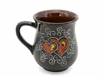 Чашка глиняная 