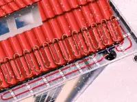 Монтаж греющего кабеля. Система антилёд для кровли, фотография 3